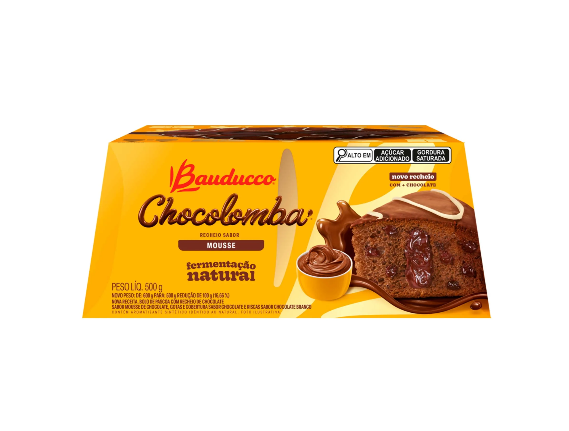 imagem de CHOCOLOMBA BAUDUCCO 500G MOUSSE