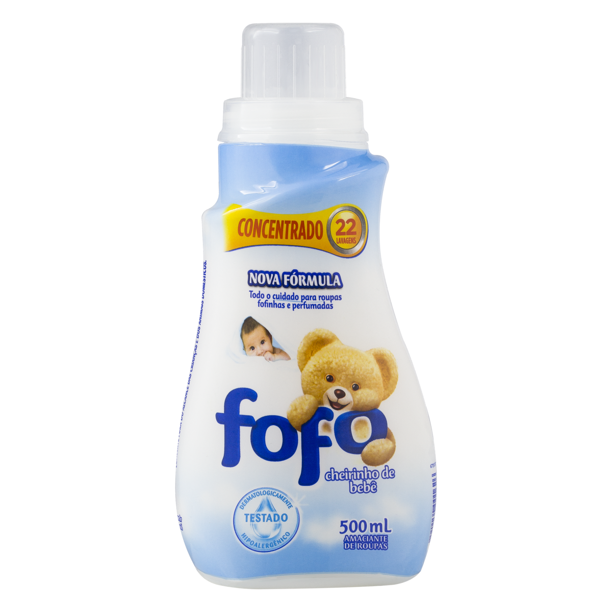 imagem de AMACIANTE CONC.FOFO 500ML CHEI.BEBE