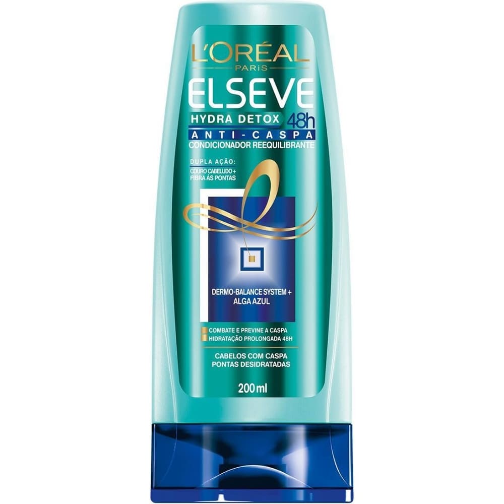 imagem de CONDICIONADOR ELSEVE 200ML H.DETOX A.CASPA