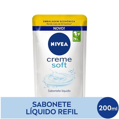 imagem de SAB.LIQ.NIVEA SOFT 200ML