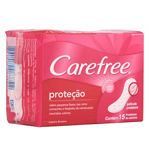 imagem de ABSORVENTE CAREFREE 15UN PROTEÇÃO TOTAL C/PERFUME.