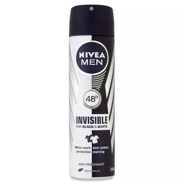 imagem de DESODORANTE NIVEA AER.MEN INV.POW.150ML BL.WHI.