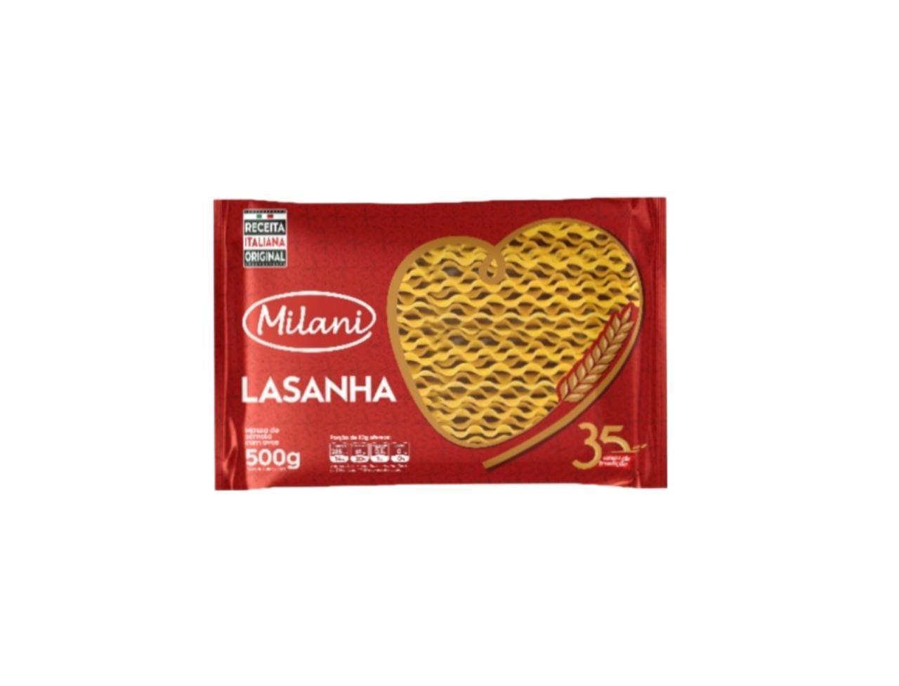 imagem de MAS.LASANHA MILANI 500G
