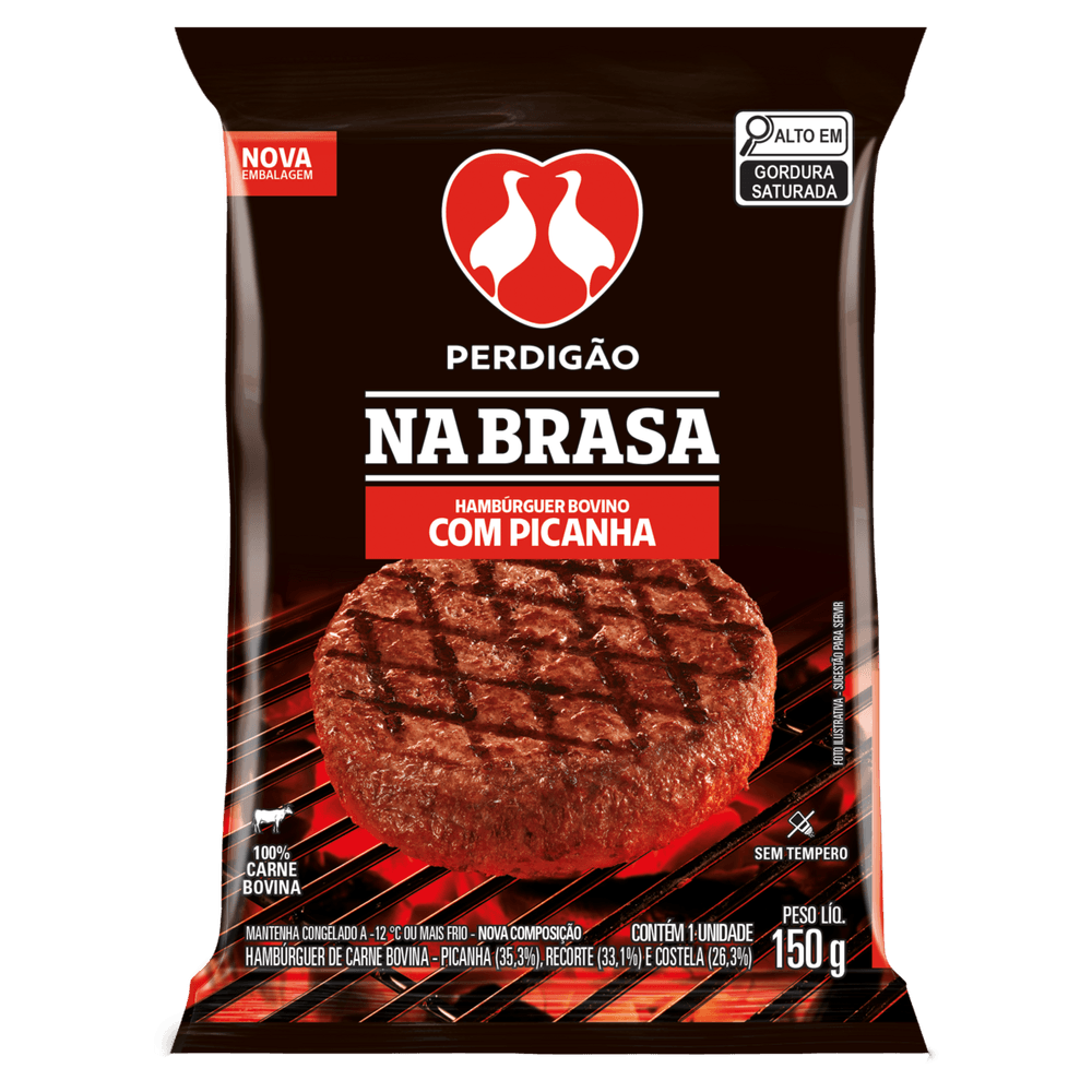 imagem de HAMB.PERDIGAO NABRASA PICANHA 150G