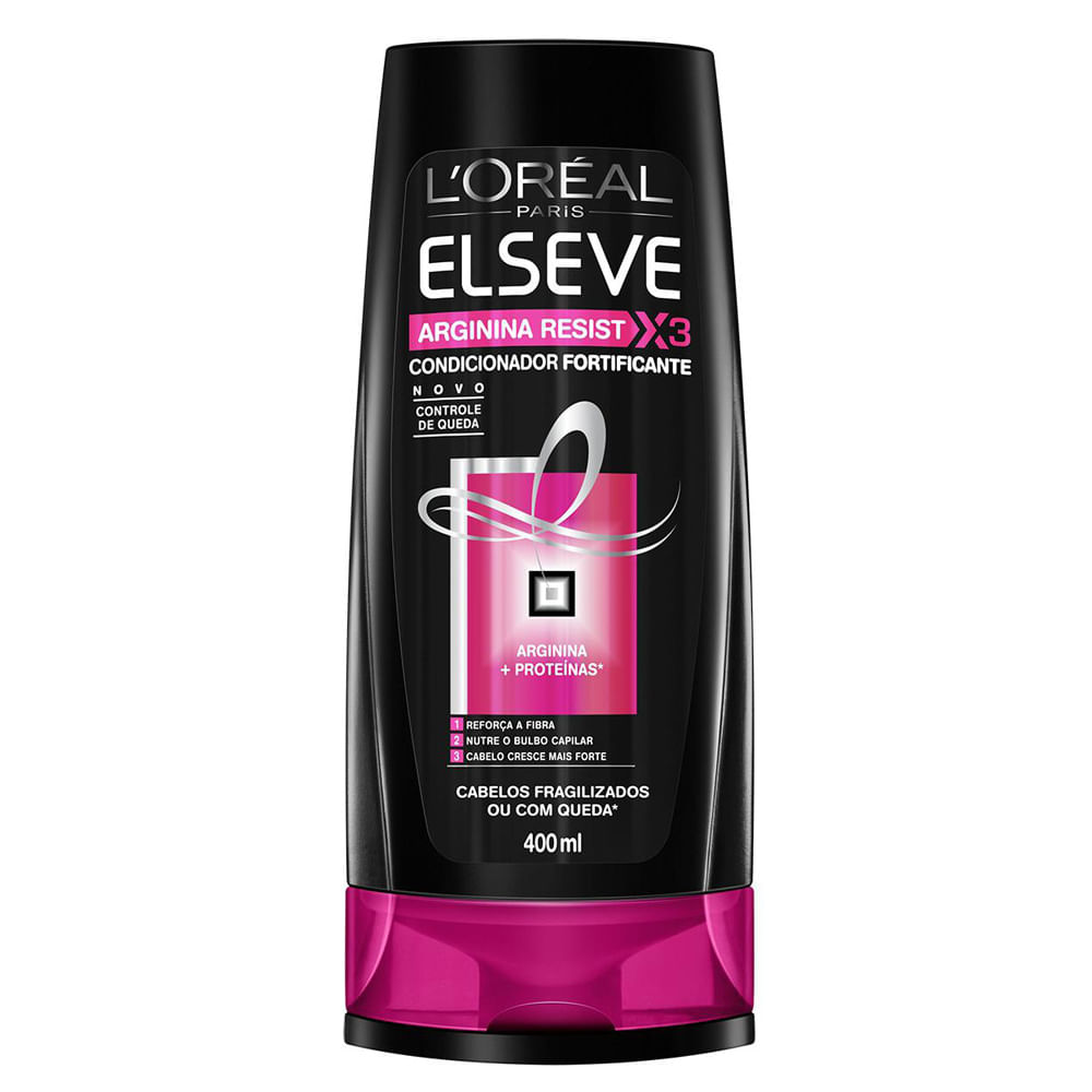 imagem de CONDICIONADOR ELSEVE 400ML A.RESIST X3