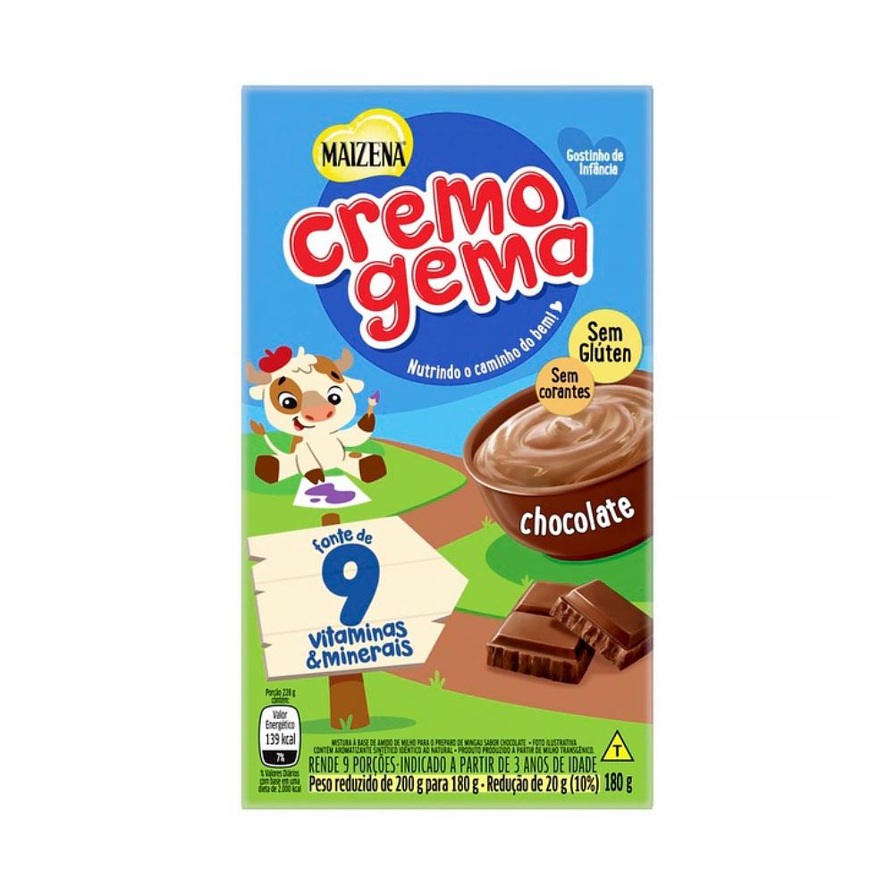 imagem de CREMOGEMA MAIZENA 180G CHOC
