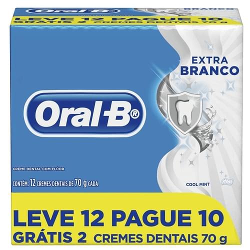 imagem de CREME DENTAL ORAL B 70G EX.BCO