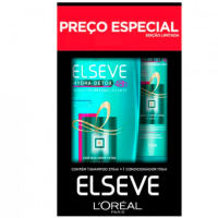 imagem de KIT SHAMPOO 375ML + CONDICIONADOR 170ML  ELSEVE HYDRA-DETOX