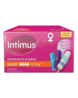 imagem de ABSORVENTE INTIMUS INTERNO SUPER 8UN