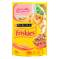 imagem de RACAO FRISKIES 85G SALMAO MOLHO