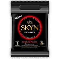 imagem de PRESERV.BLOWTEX SKYN TEXTURIZADO C/3UN