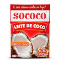 imagem de LEITE  DE COCO SOCOCO 200ML TP. TRADICIONAL