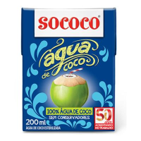 imagem de AGUA DE COCO SOCOCO 200ML