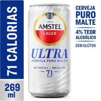 imagem de CERVEJA AMSTEL LT.269ML ULTRA